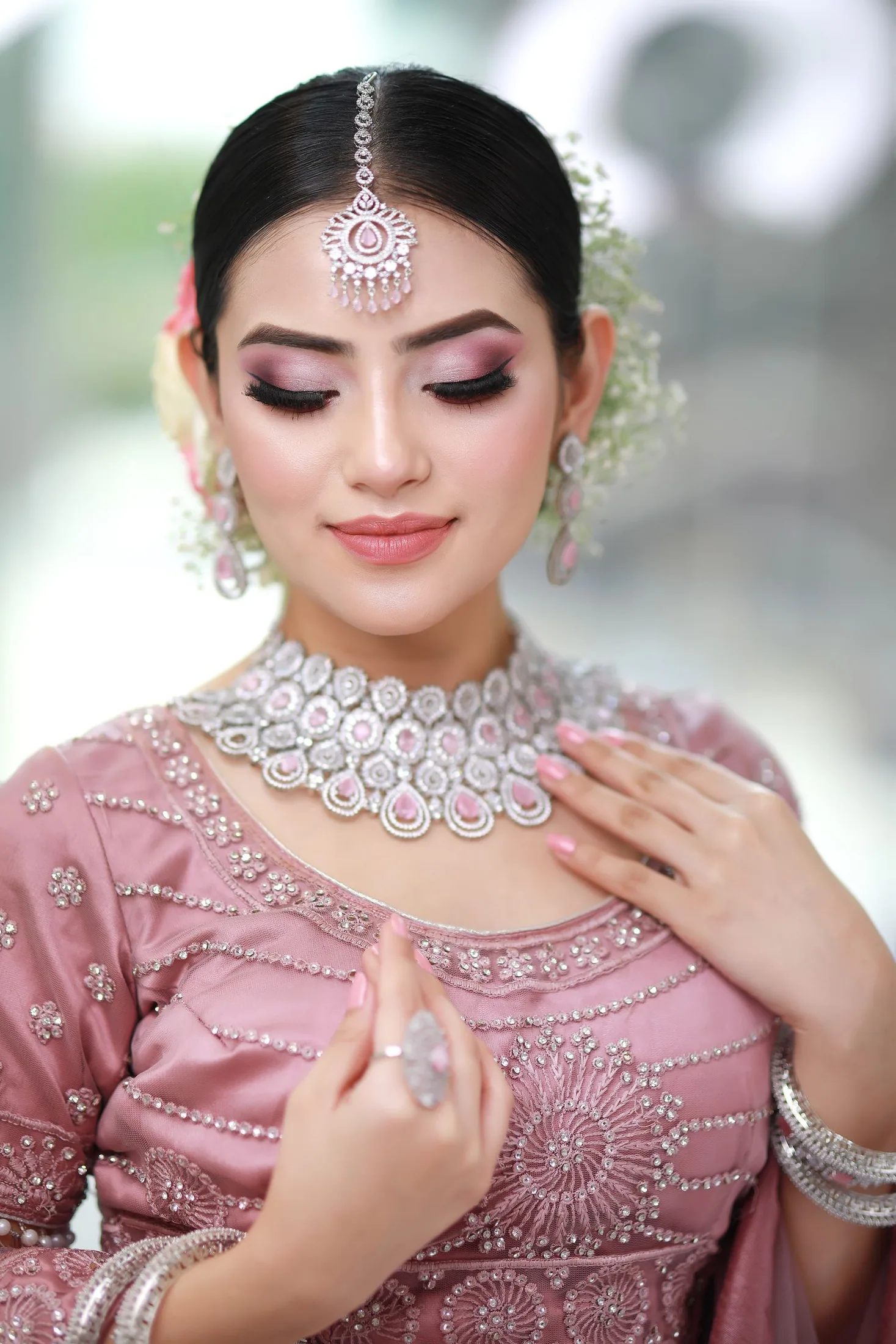 Bridal Makeup inspiration 1 — licensed Indian bridal style inspiration