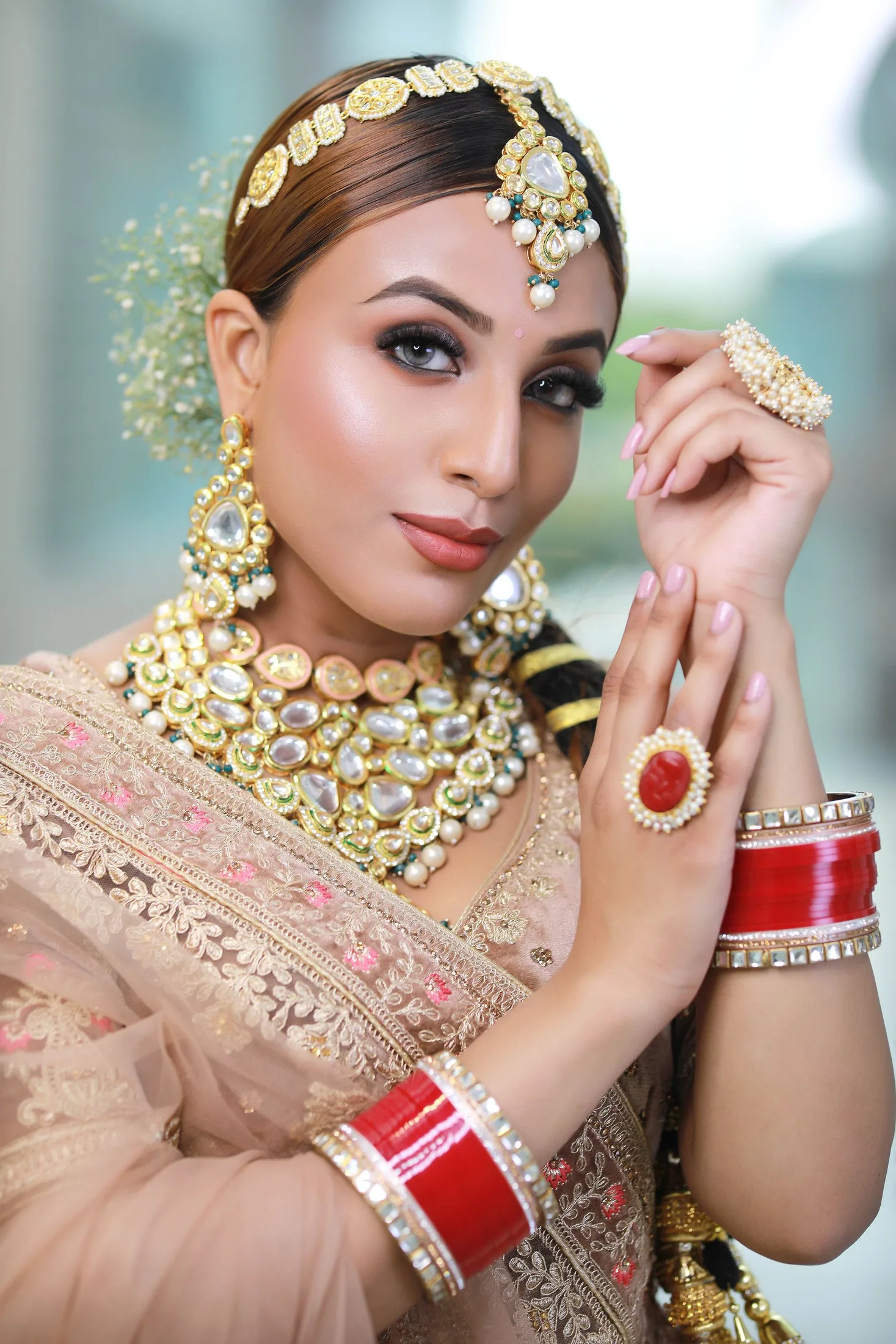 Hair Styling inspiration 6 — licensed Indian bridal style inspiration
