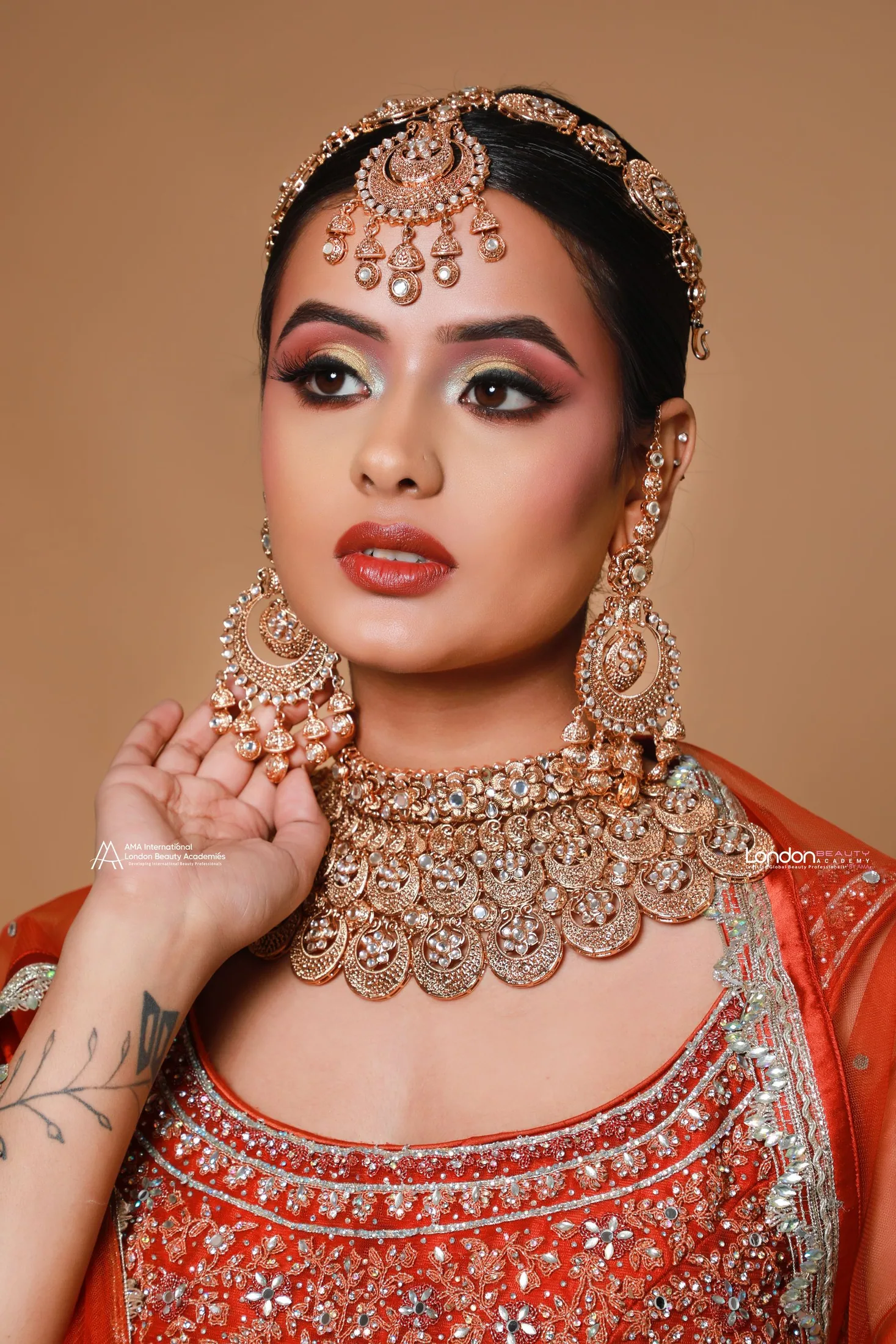 Bridal Makeup inspiration 2 — licensed Indian bridal style inspiration