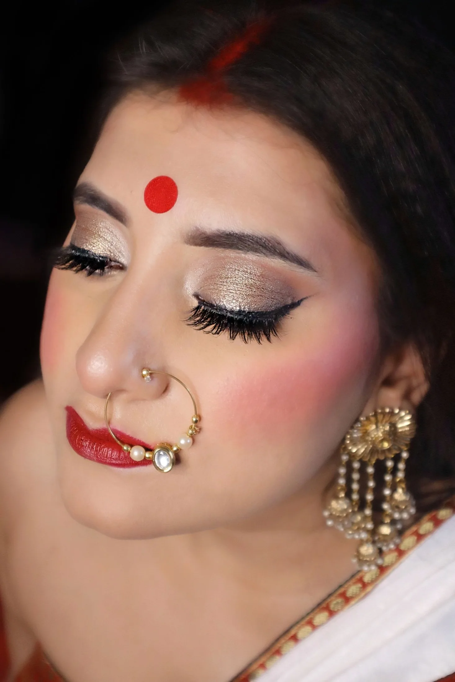 Bridal Makeup inspiration 4 — licensed Indian bridal style inspiration